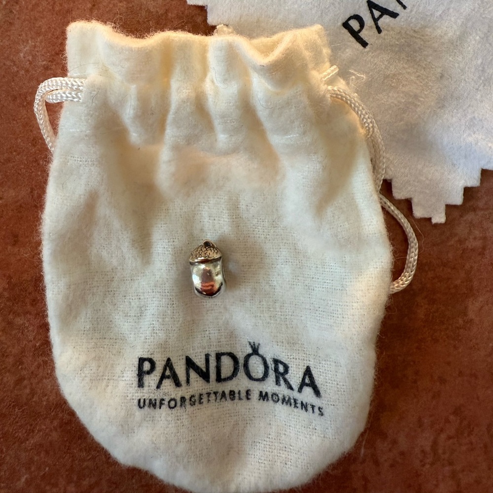 Official Pandora acorn charm for bracelet